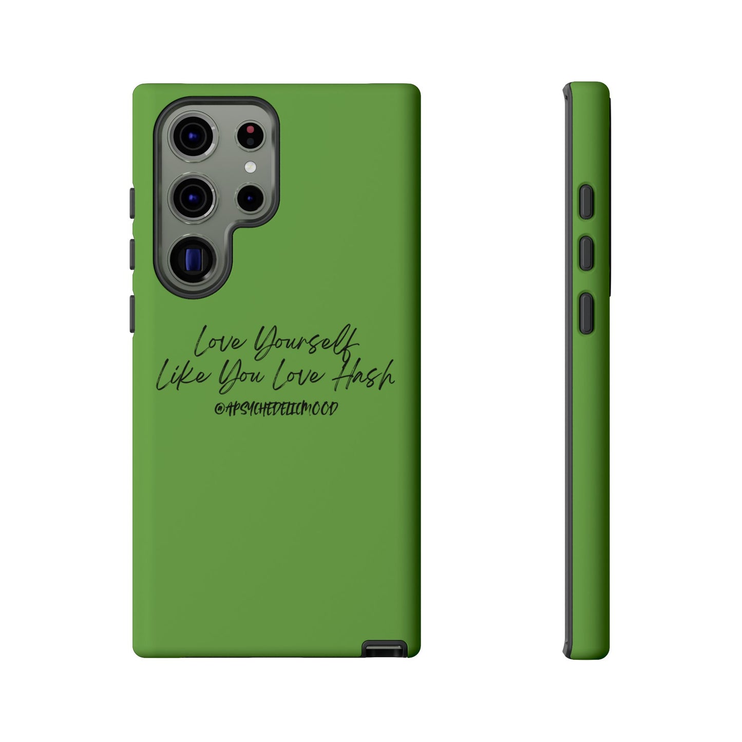 Green Love Yourself Tough Cases