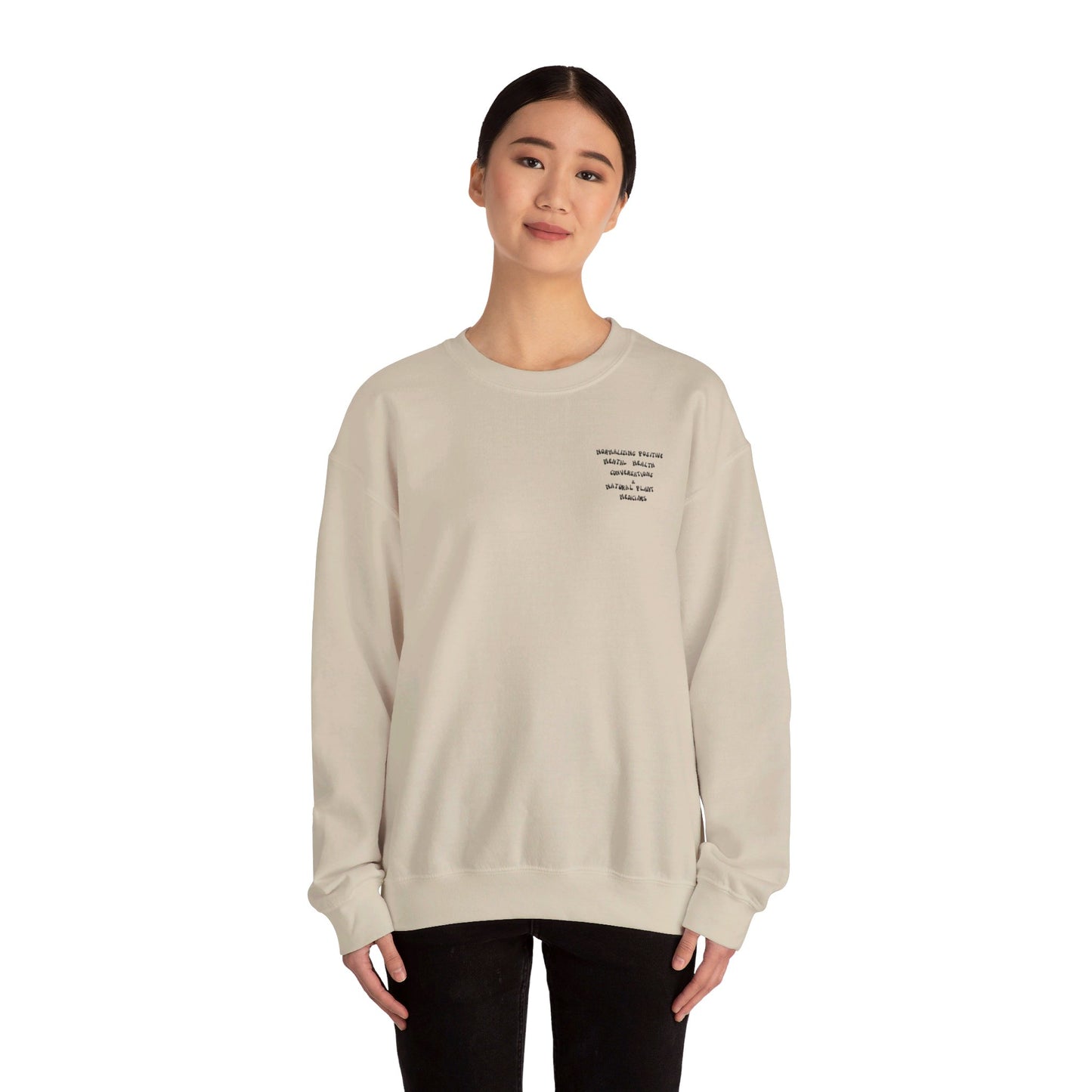 APM Mission Statement Crew Neck Unisex Heavy Blend™ Crewneck Sweatshirt