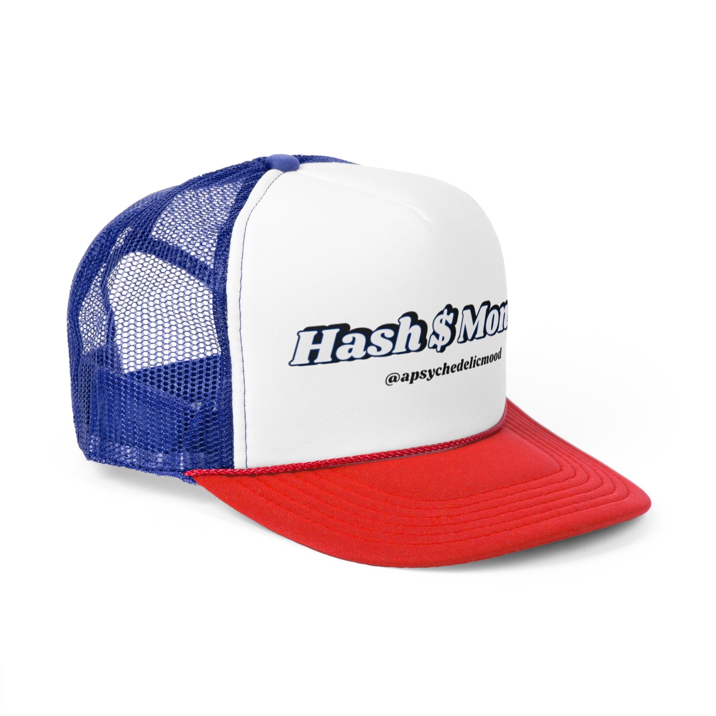 Red/White/Blue Hash $ Money Trucker Caps