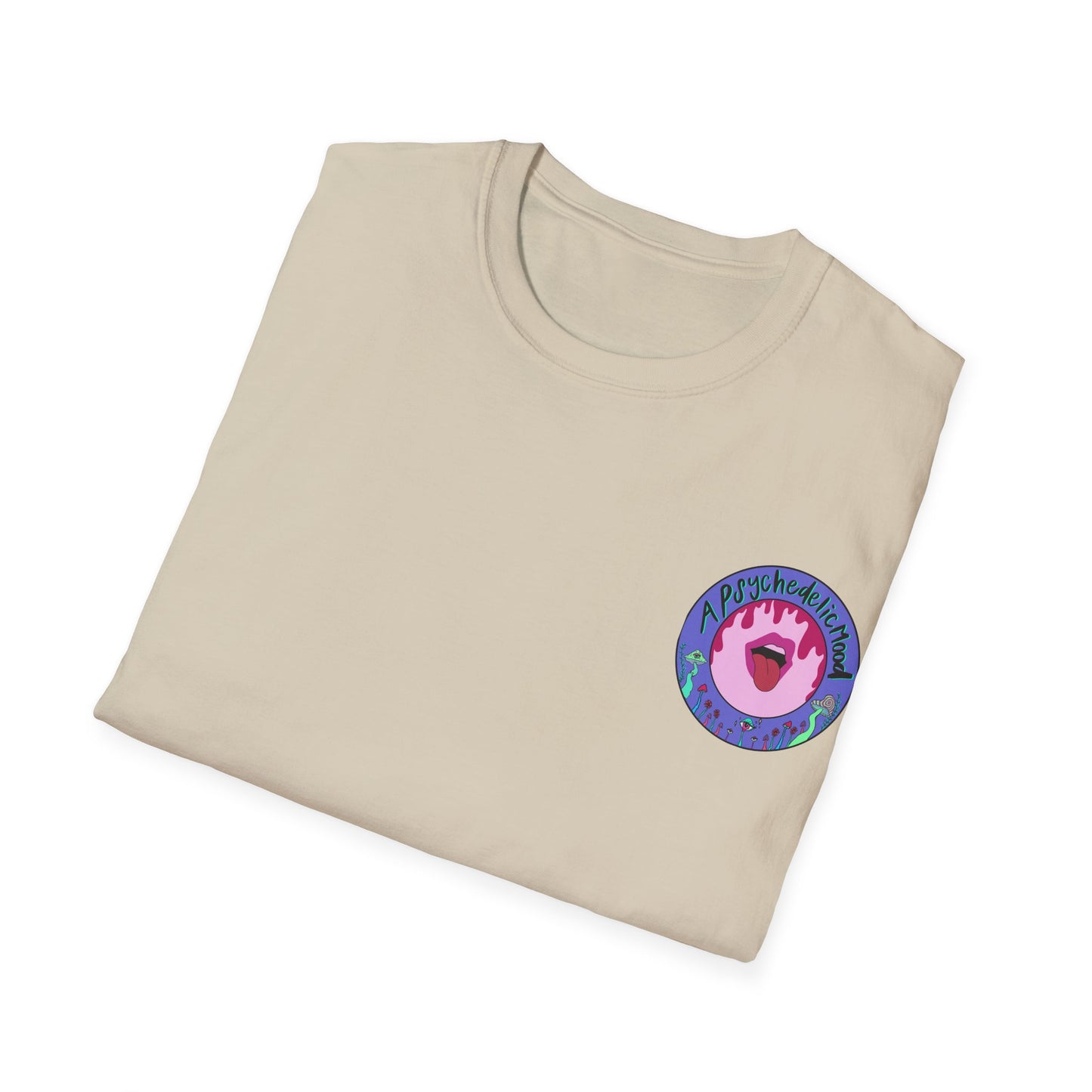 A Psychedelic Mood Unisex Softstyle T-Shirt