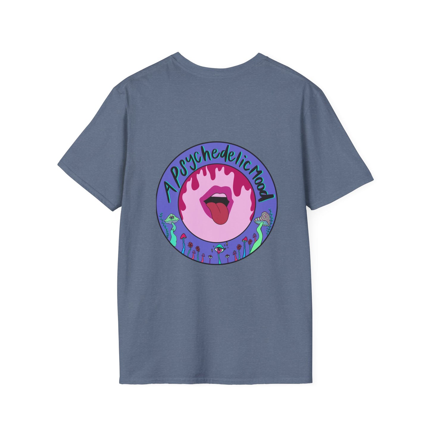 A Psychedelic Mood Unisex Softstyle T-Shirt