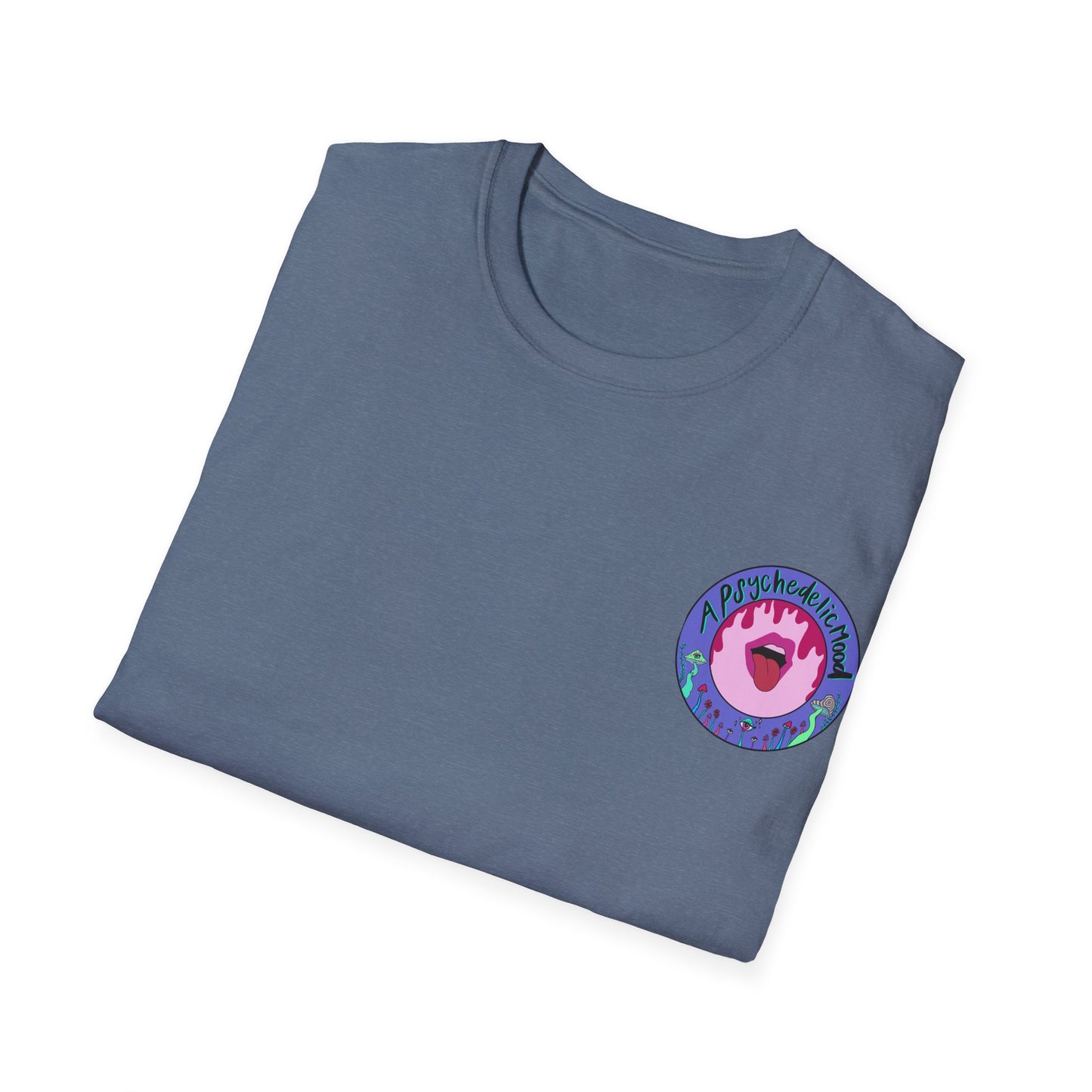 A Psychedelic Mood Unisex Softstyle T-Shirt