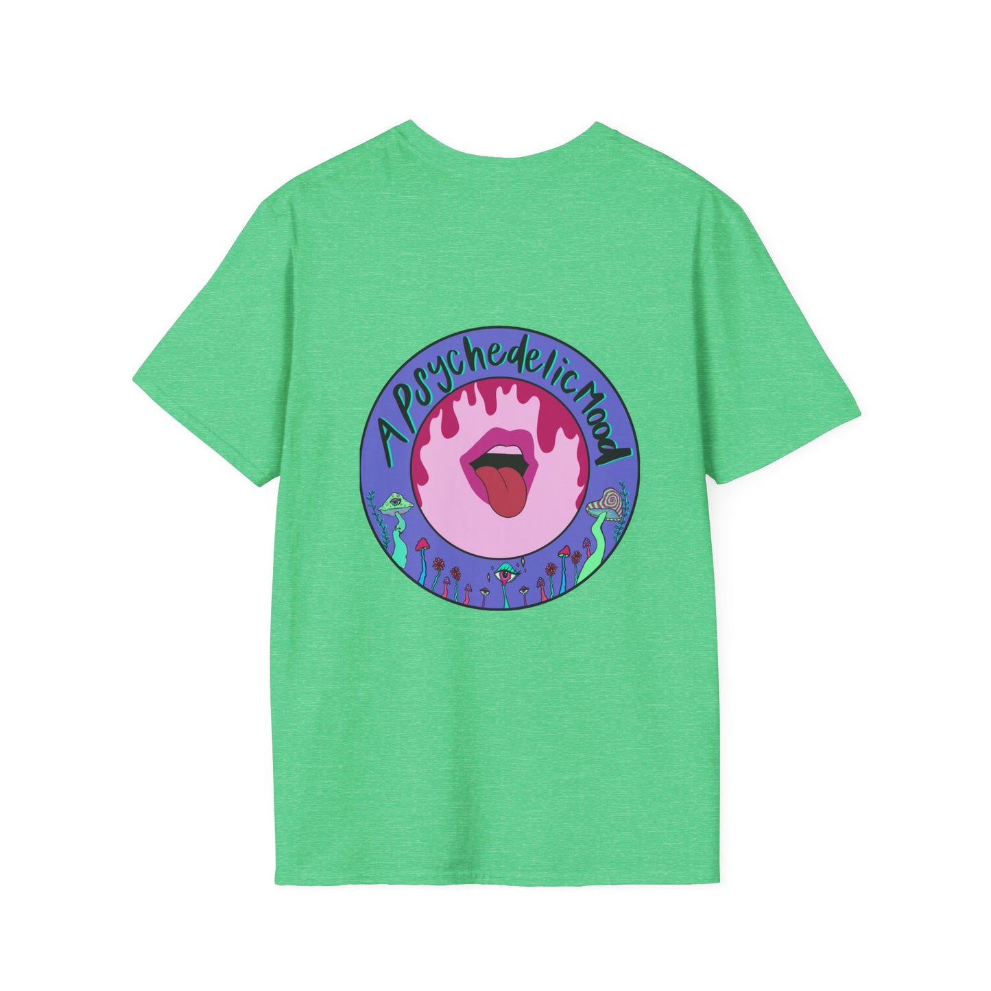 A Psychedelic Mood Unisex Softstyle T-Shirt