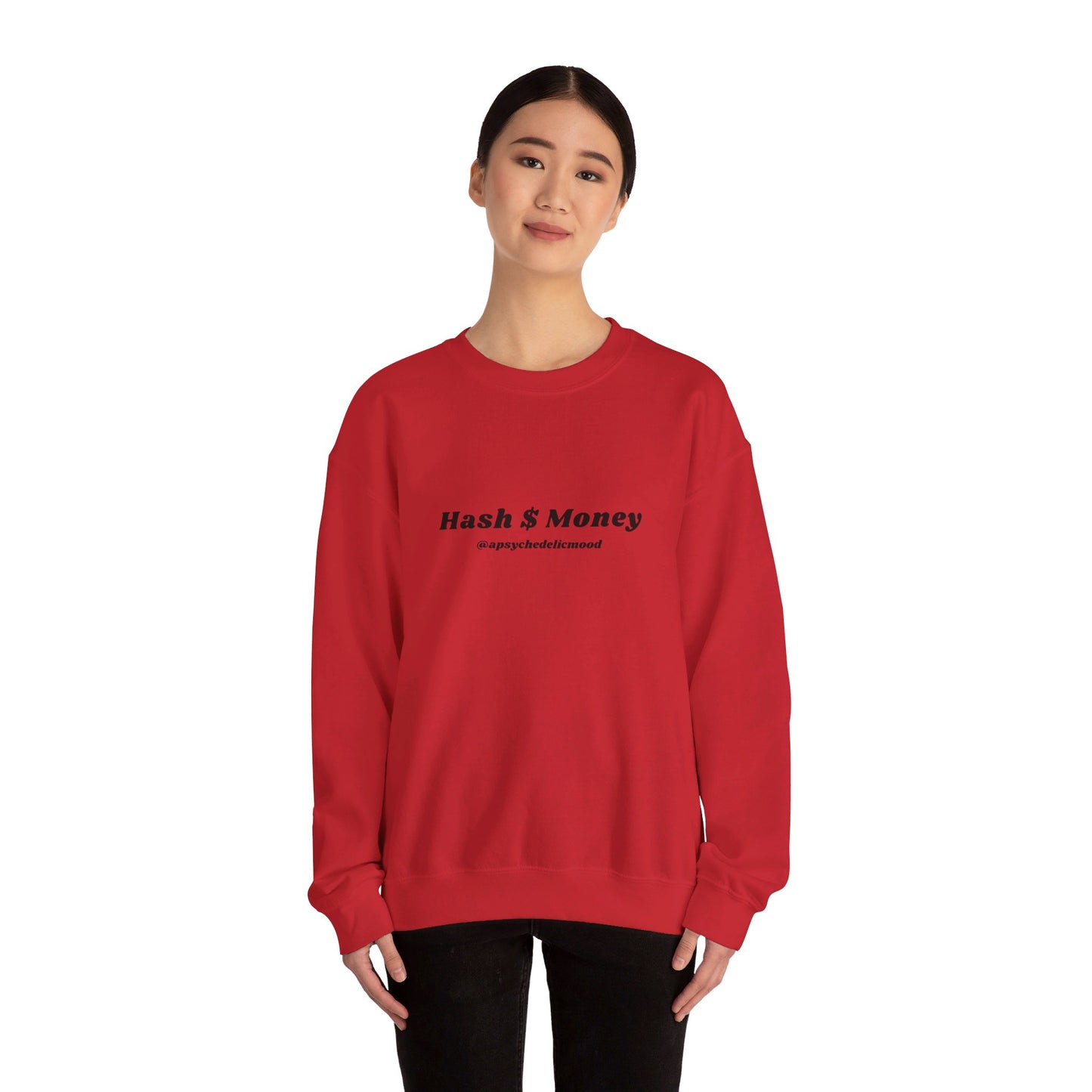 Hash $ Money Unisex Heavy Blend™ Crewneck Sweatshirt