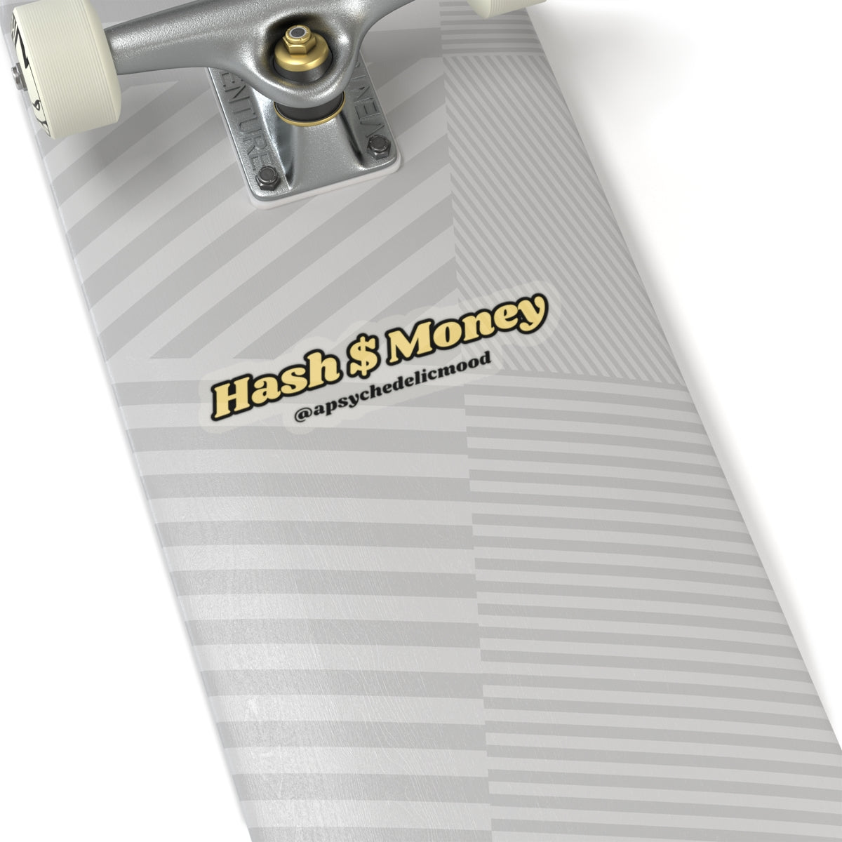 Yellow Hash $ Money Kiss-Cut Stickers