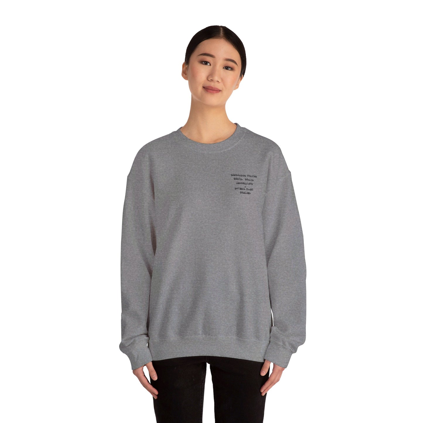 APM Mission Statement Crew Neck Unisex Heavy Blend™ Crewneck Sweatshirt