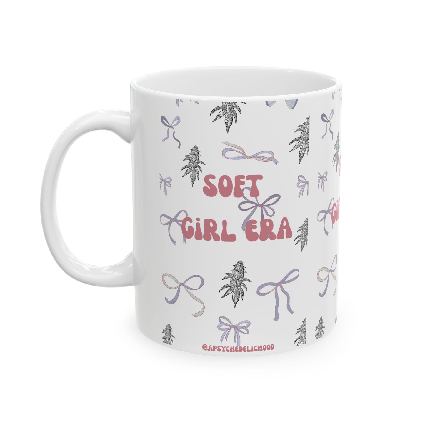 Soft Girl Era Ceramic Mug, (11oz, 15oz)