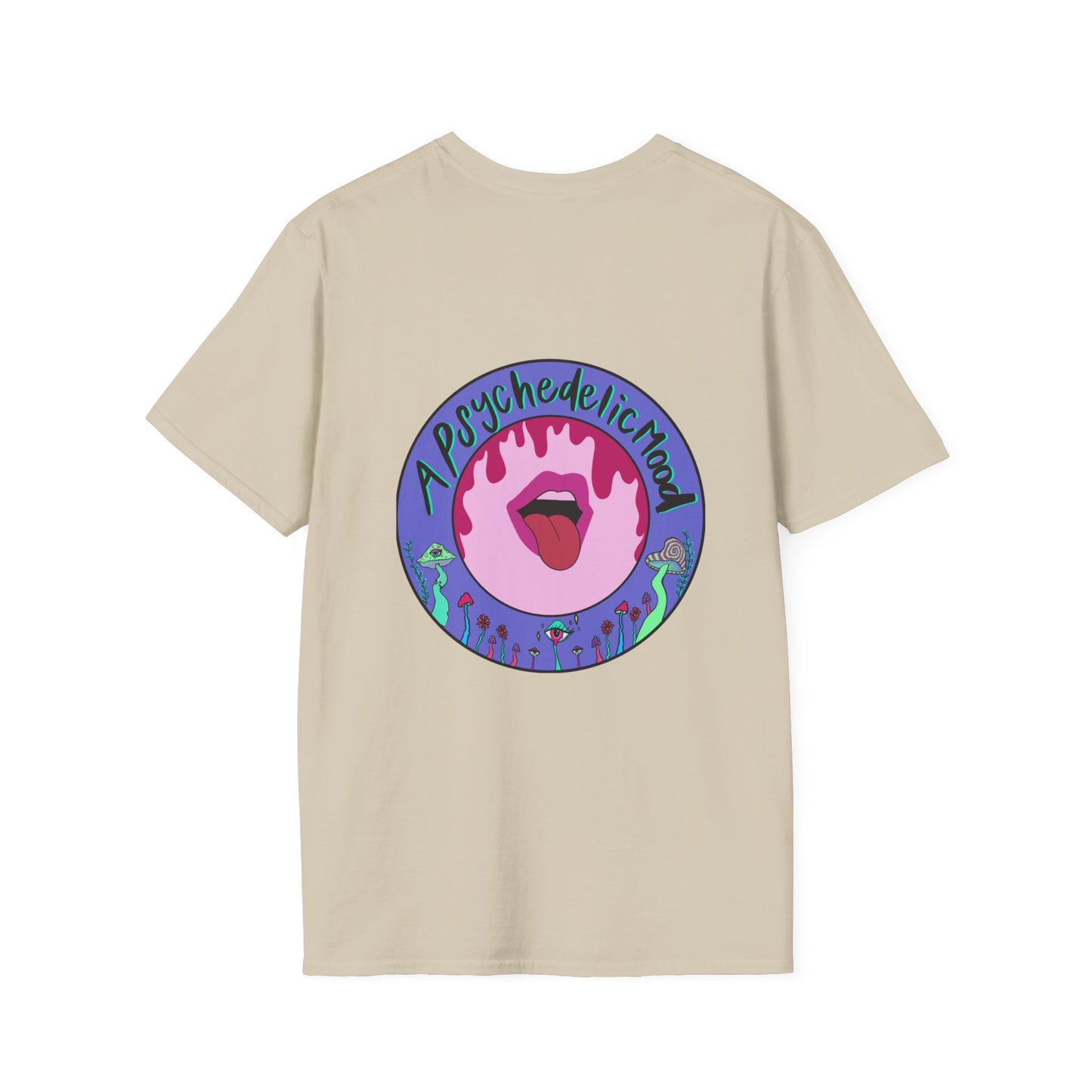 A Psychedelic Mood Unisex Softstyle T-Shirt