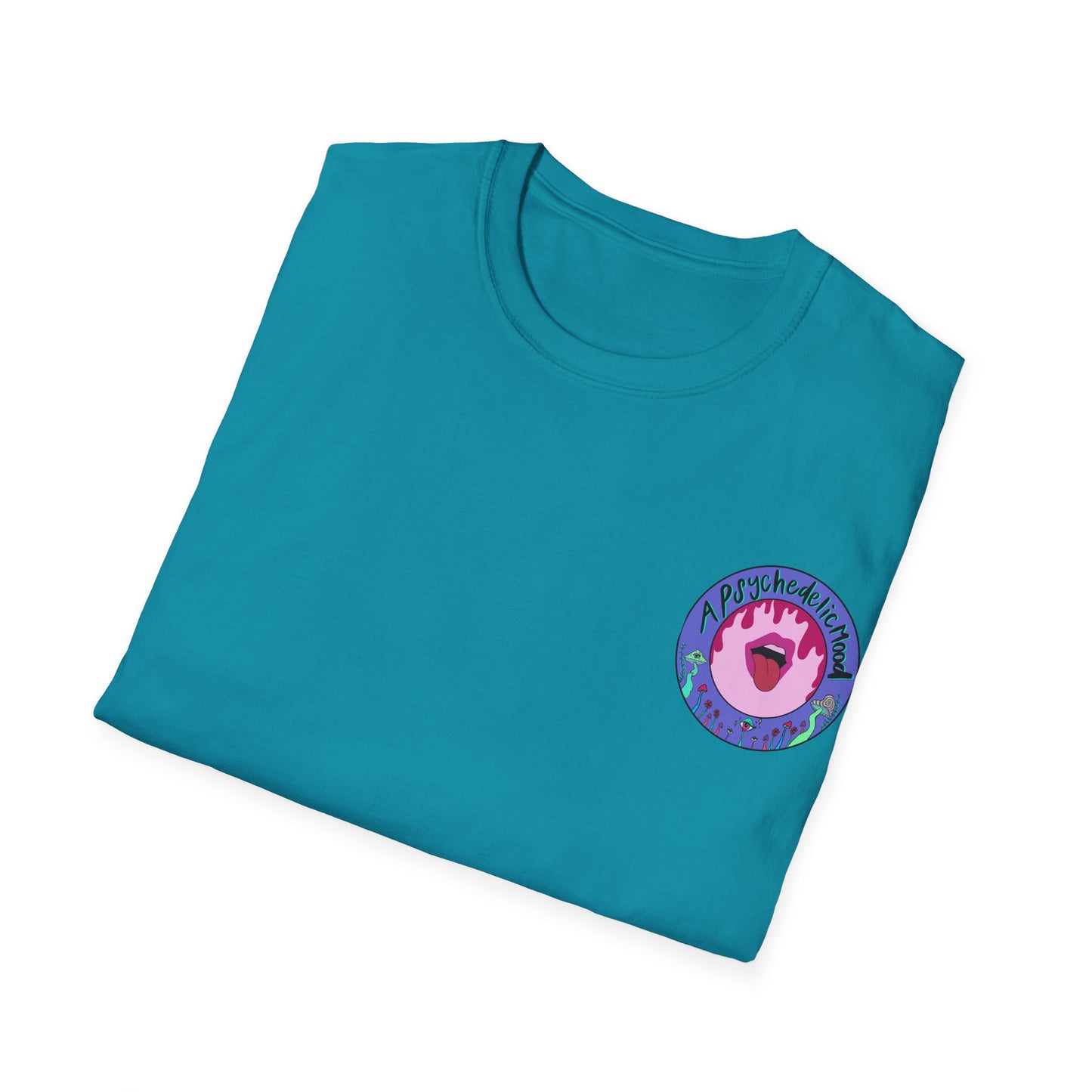 A Psychedelic Mood Unisex Softstyle T-Shirt