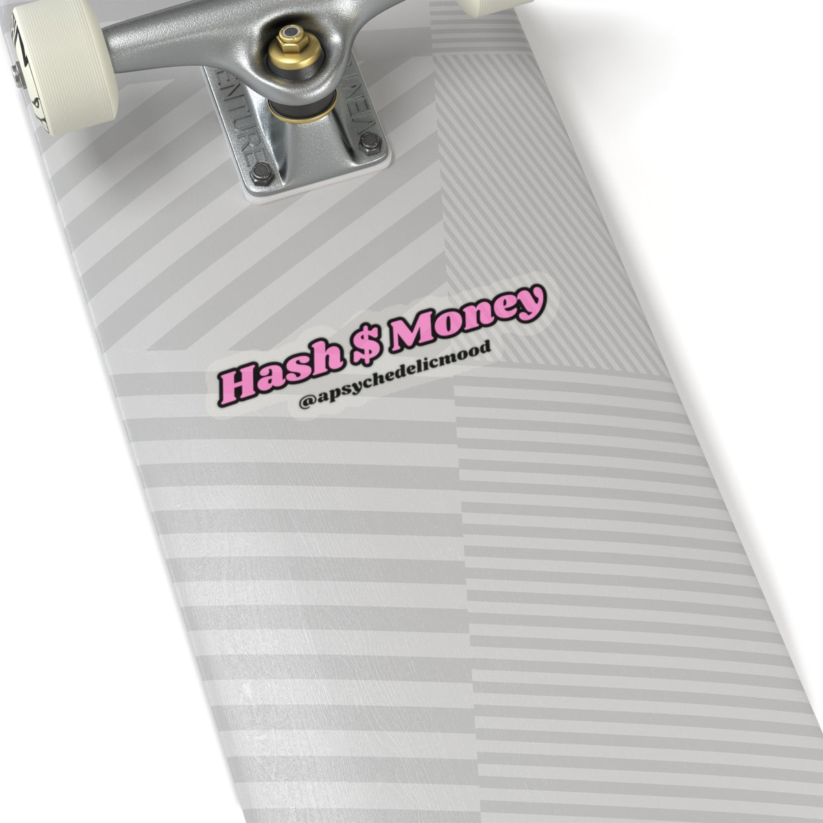 Pink Hash $ Money Kiss-Cut Stickers