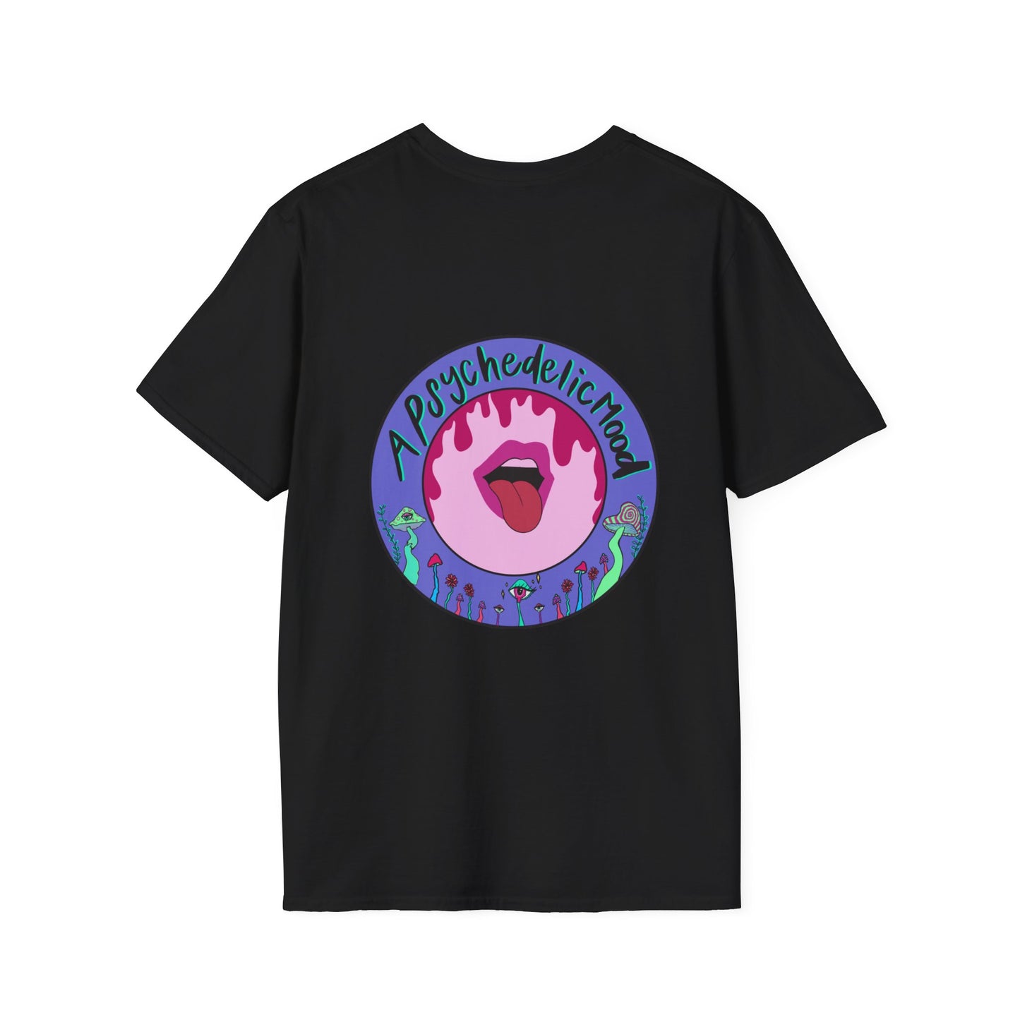 A Psychedelic Mood Unisex Softstyle T-Shirt