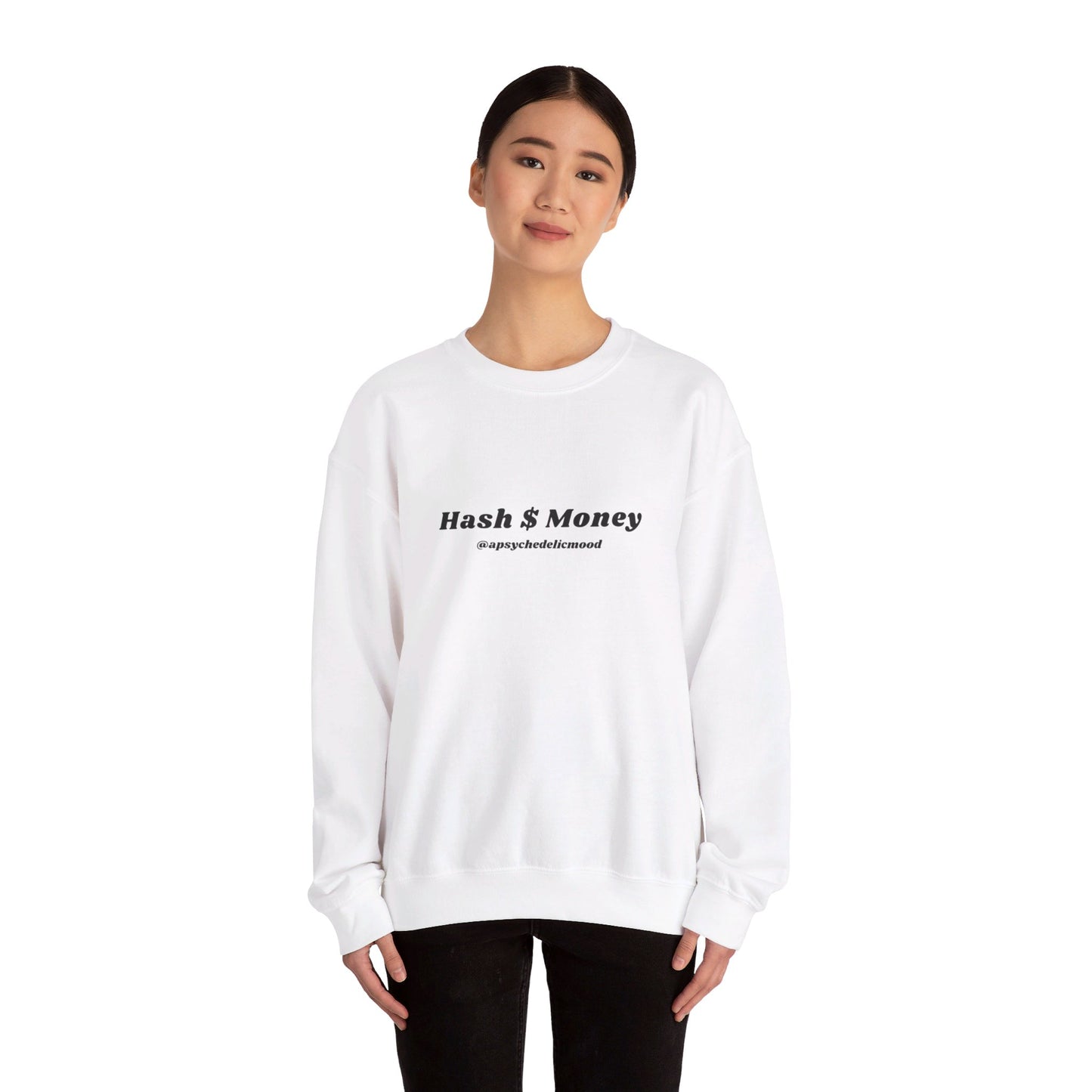 Hash $ Money Unisex Heavy Blend™ Crewneck Sweatshirt