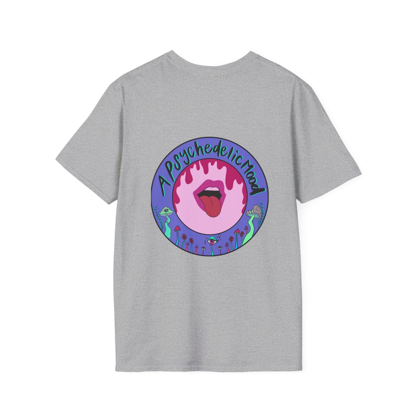 A Psychedelic Mood Unisex Softstyle T-Shirt