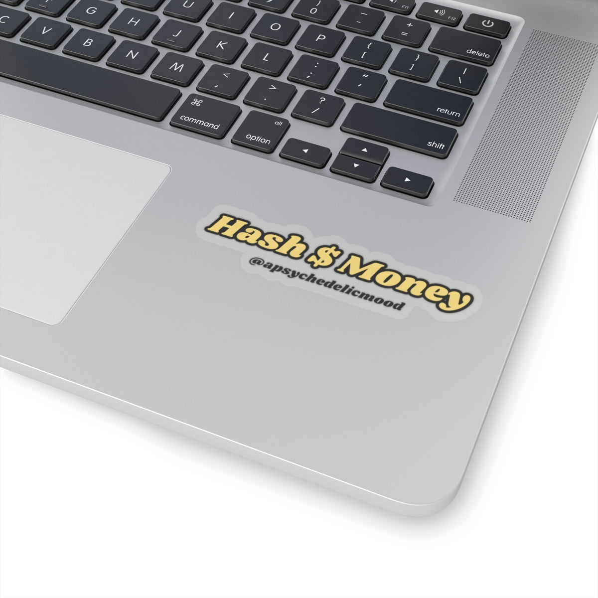 Yellow Hash $ Money Kiss-Cut Stickers