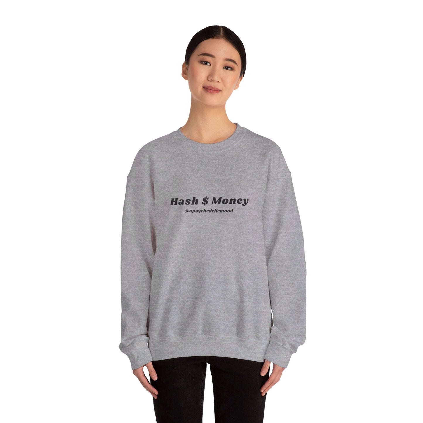 Hash $ Money Unisex Heavy Blend™ Crewneck Sweatshirt