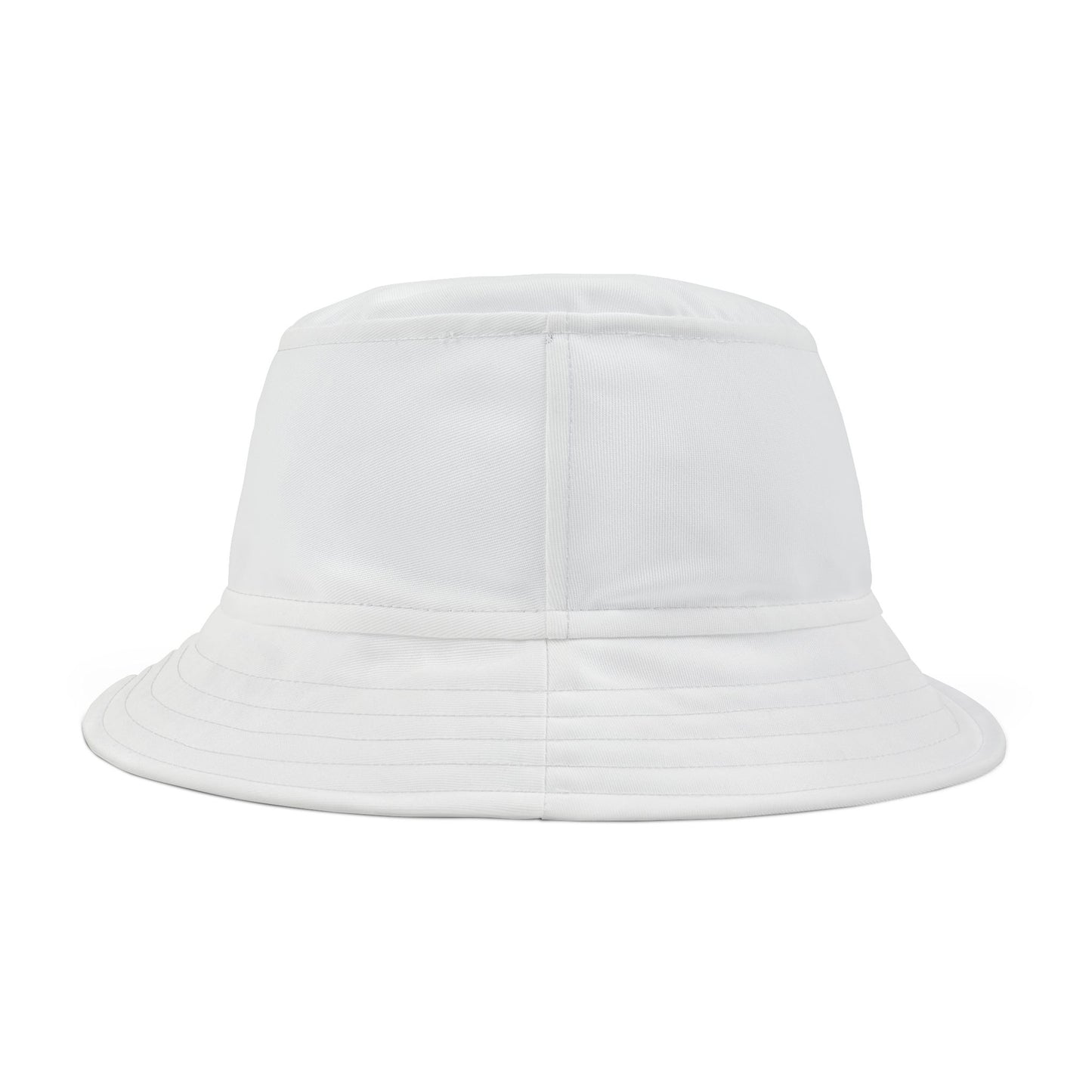 White/Pink Hash $ Money Bucket Hat (AOP)