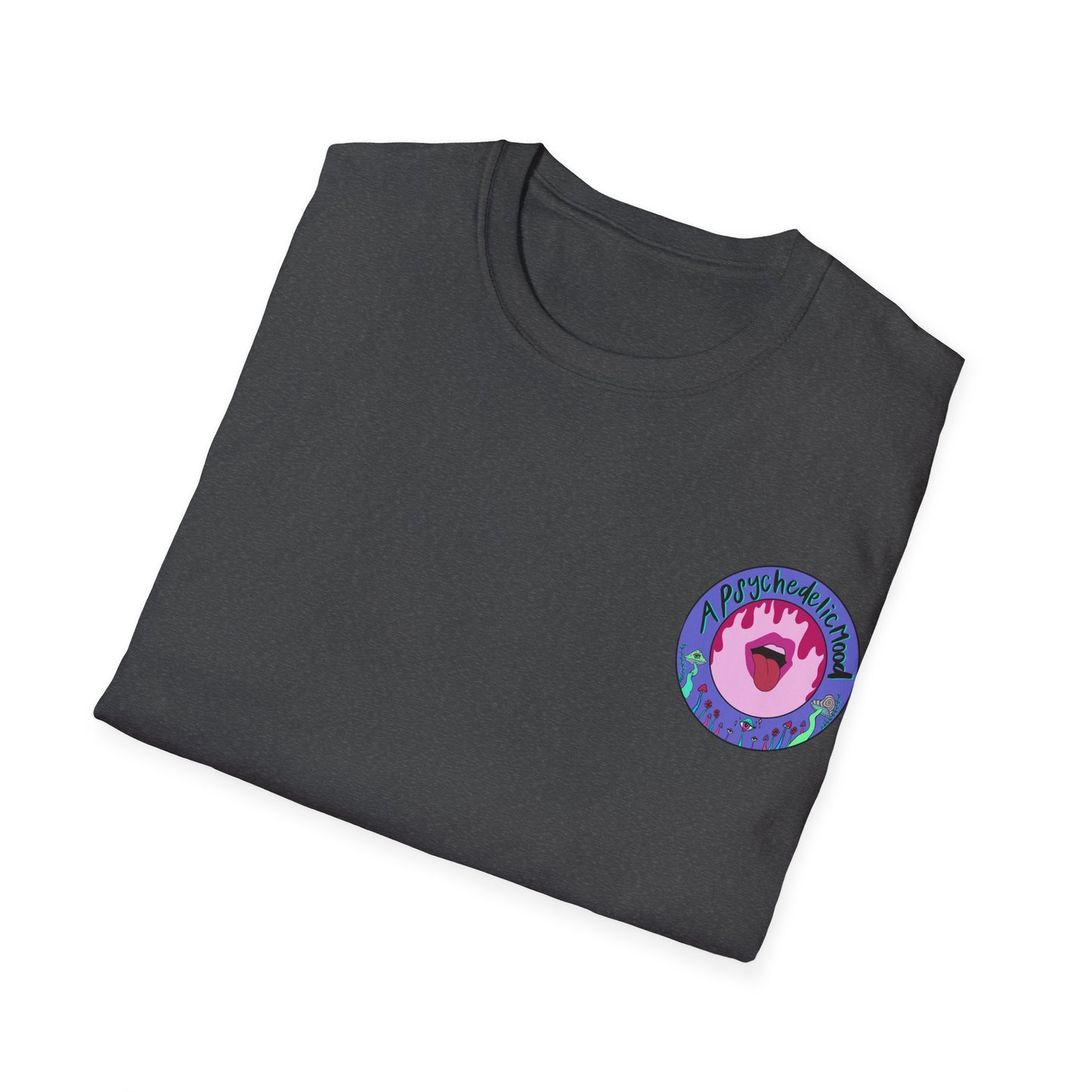 A Psychedelic Mood Unisex Softstyle T-Shirt