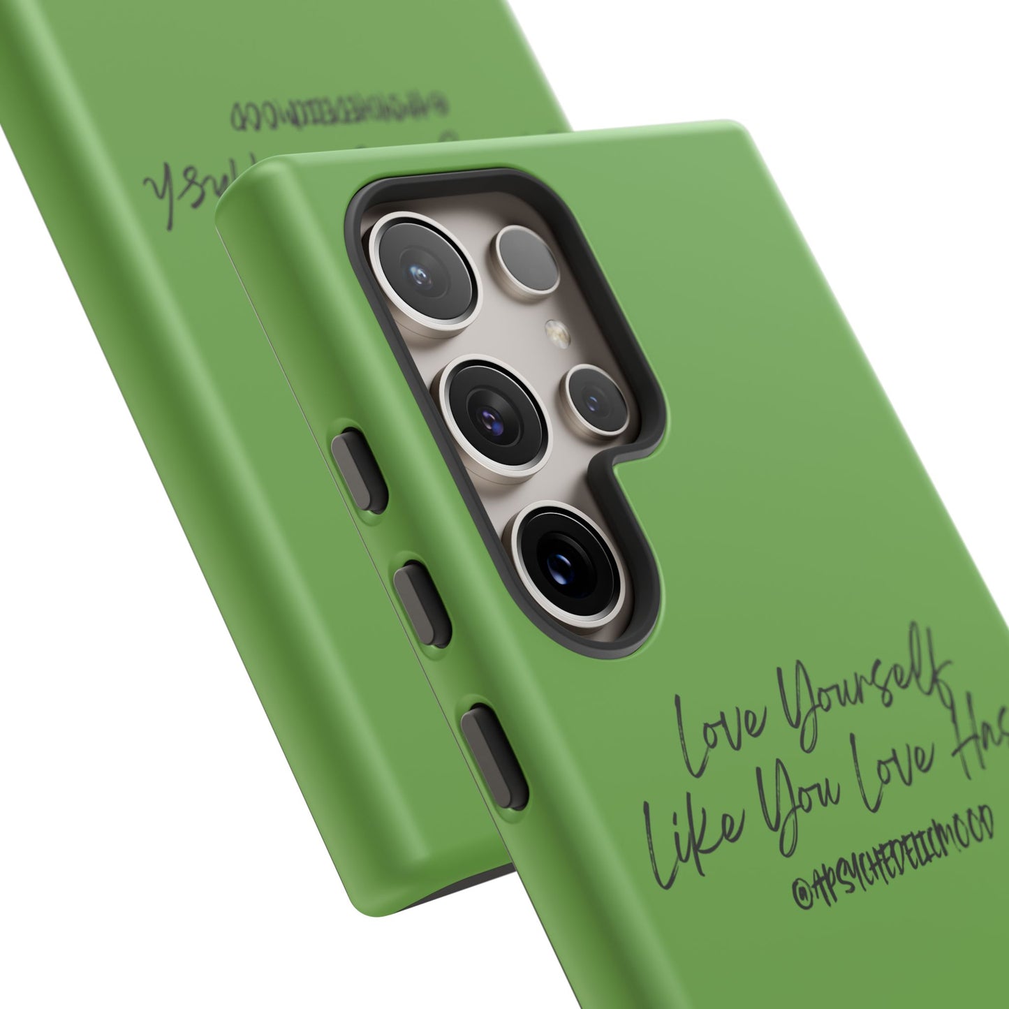 Green Love Yourself Tough Cases