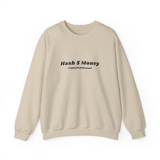 Hash $ Money Unisex Heavy Blend™ Crewneck Sweatshirt