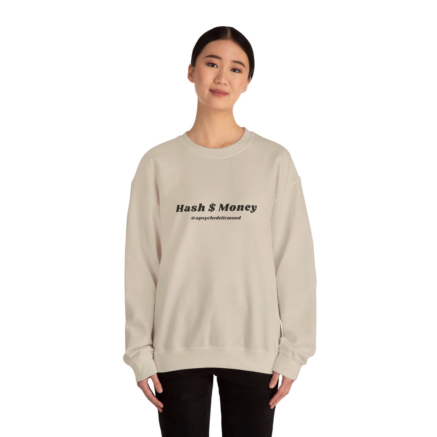 Hash $ Money Unisex Heavy Blend™ Crewneck Sweatshirt