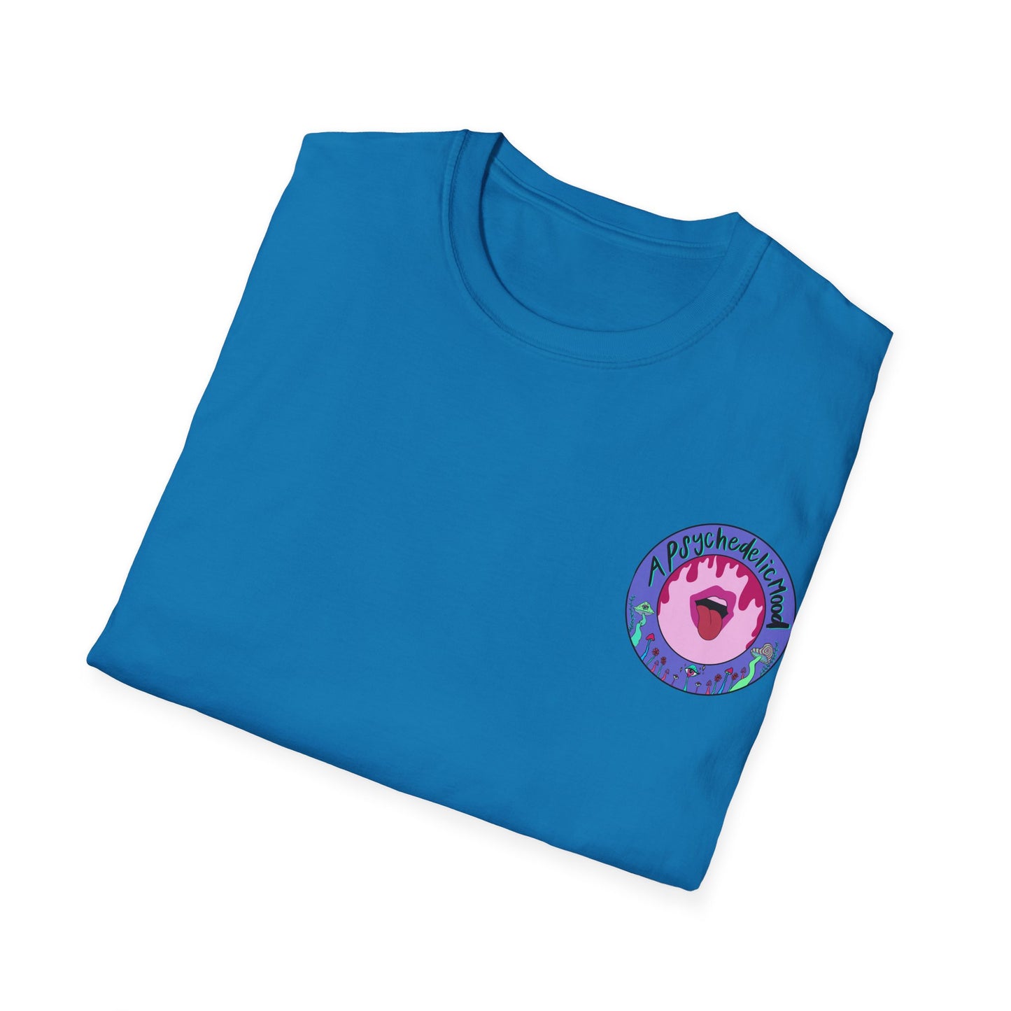 A Psychedelic Mood Unisex Softstyle T-Shirt