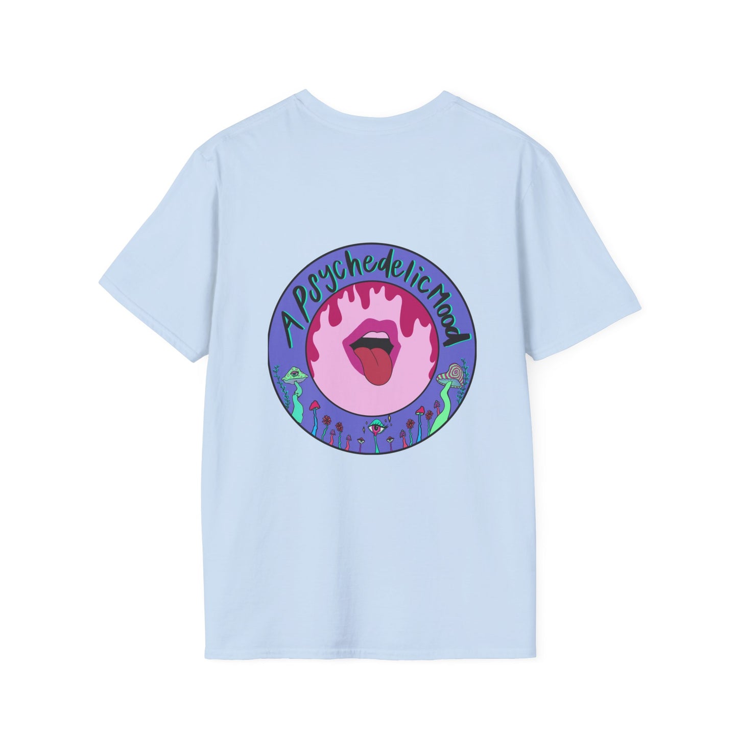 A Psychedelic Mood Unisex Softstyle T-Shirt