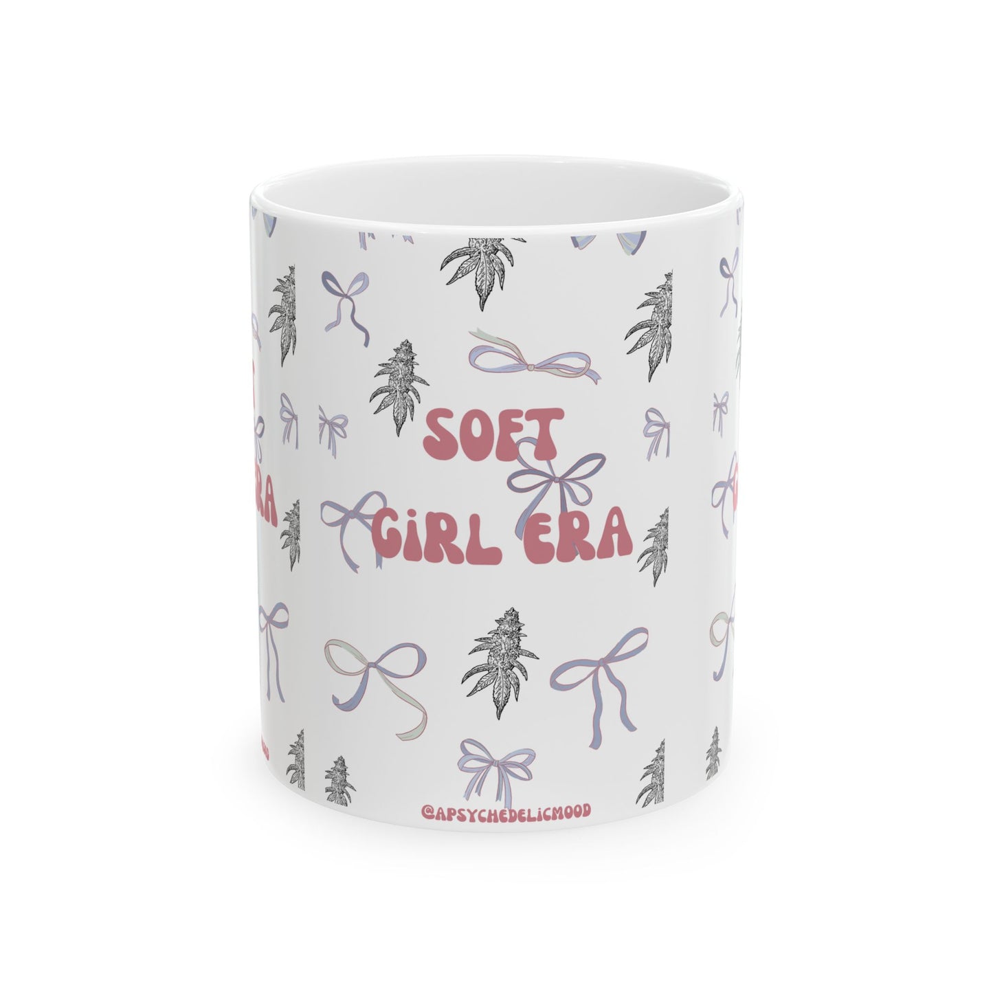 Soft Girl Era Ceramic Mug, (11oz, 15oz)