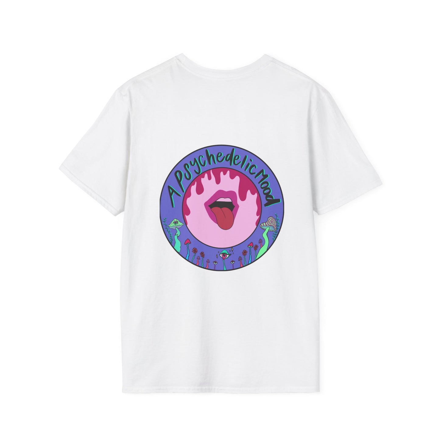 A Psychedelic Mood Unisex Softstyle T-Shirt