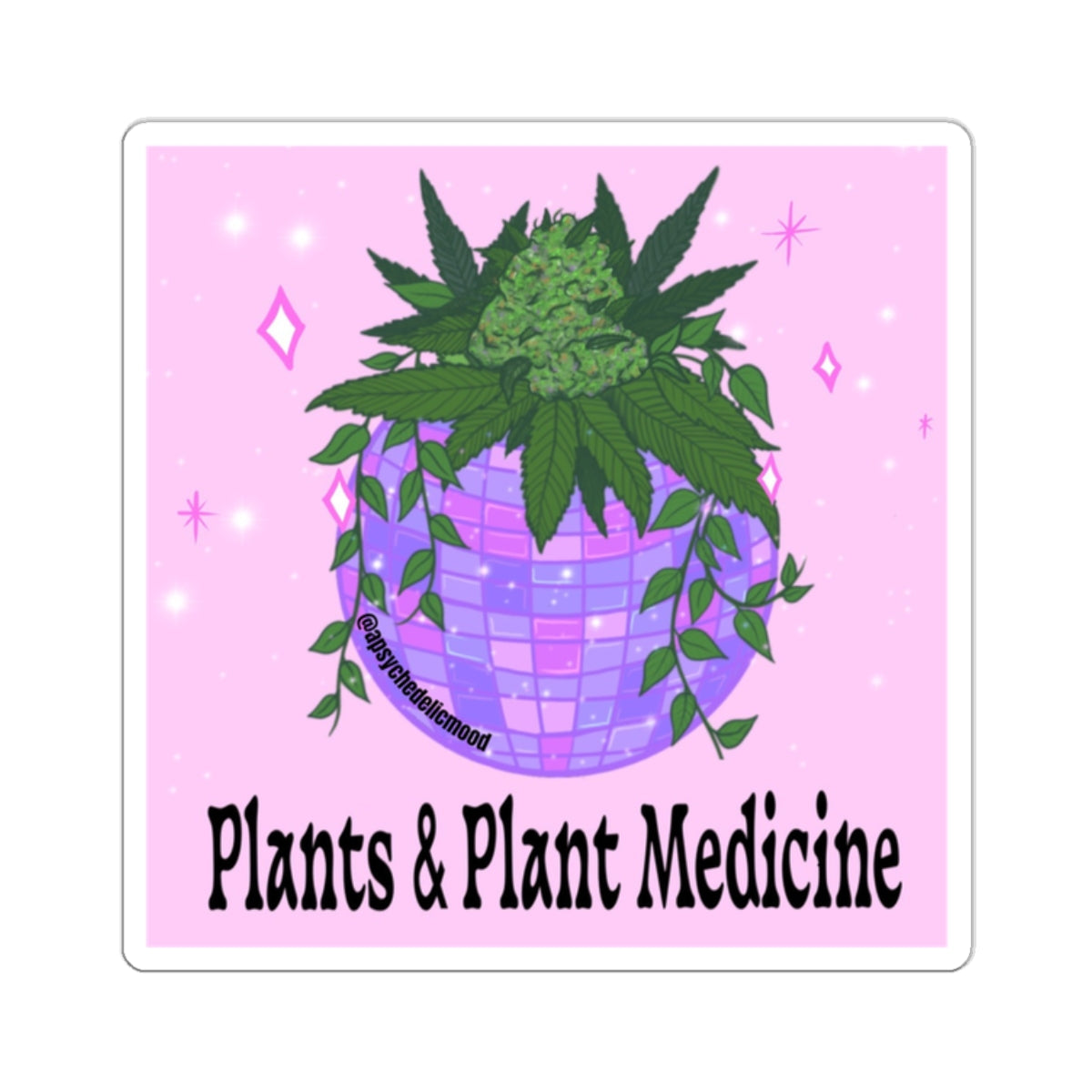 Plants and Plant Medicine Kiss-Cut Stickers