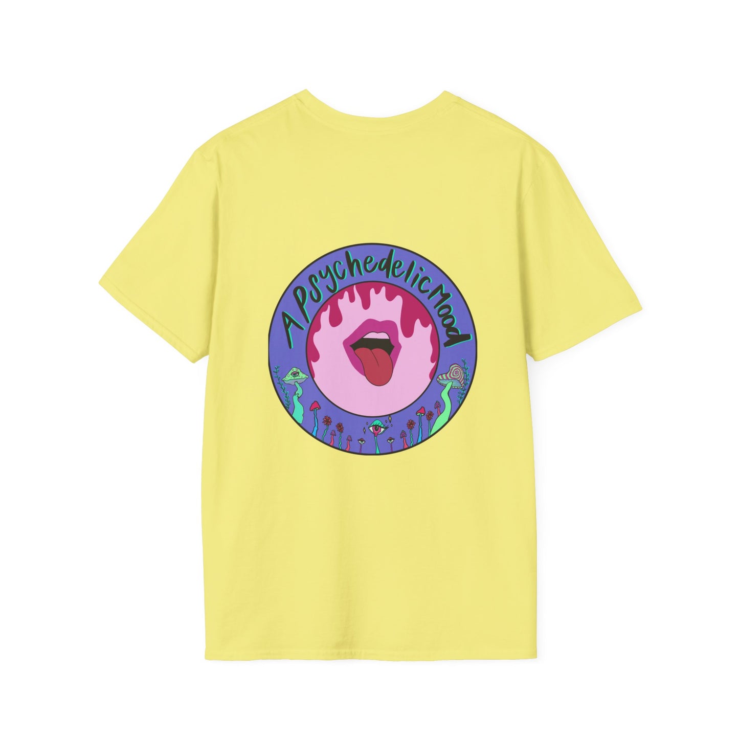 A Psychedelic Mood Unisex Softstyle T-Shirt