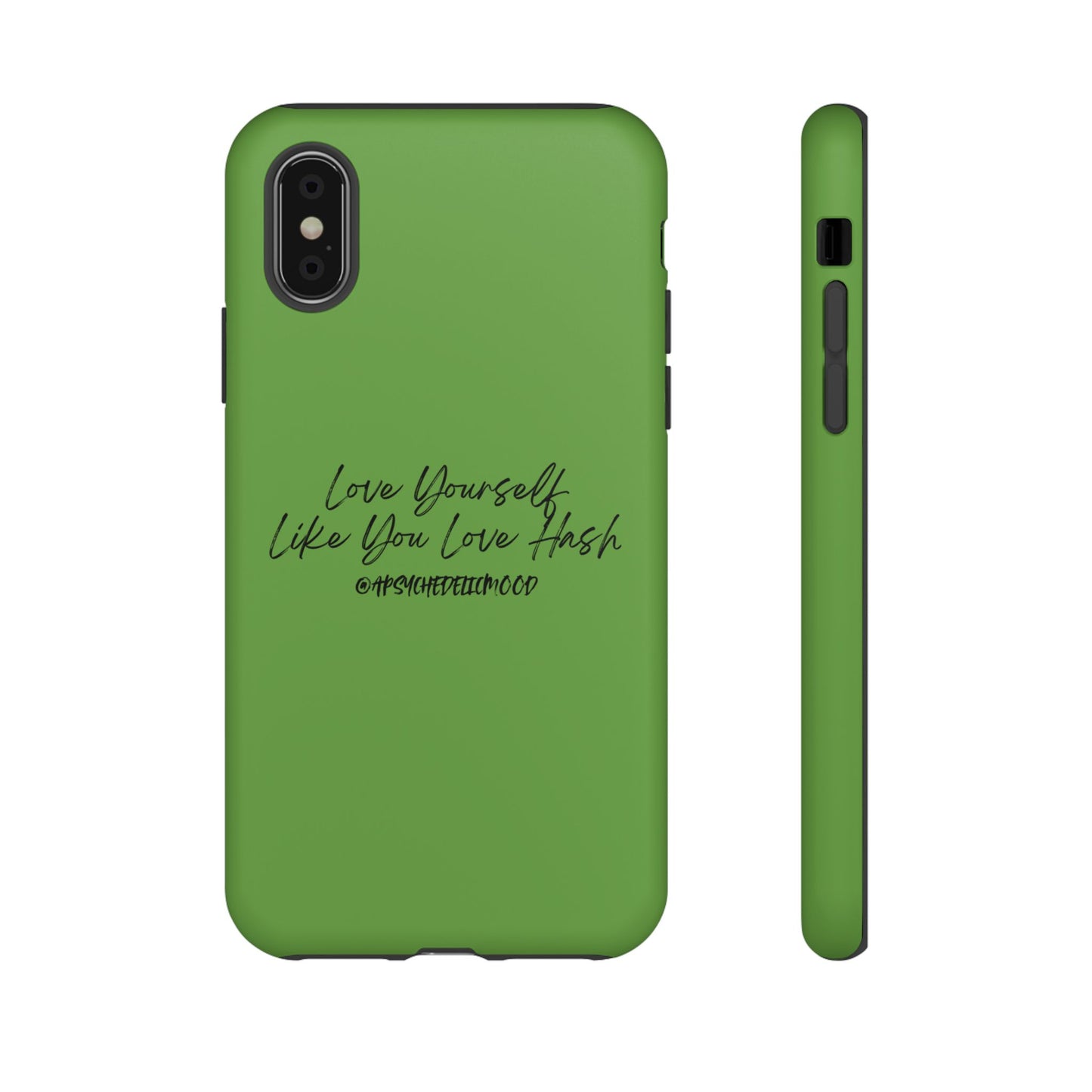 Green Love Yourself Tough Cases